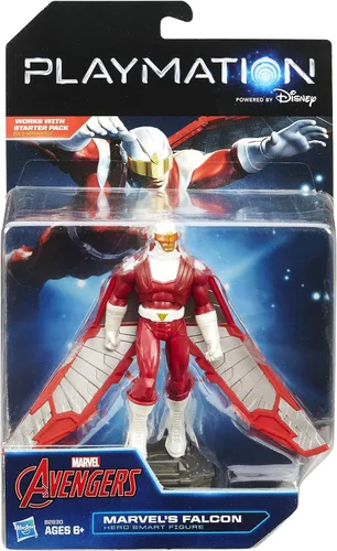 Miniatura 2 de Playmation Marvel Avengers Falcon Hero figura inteligente, embalaje estándar