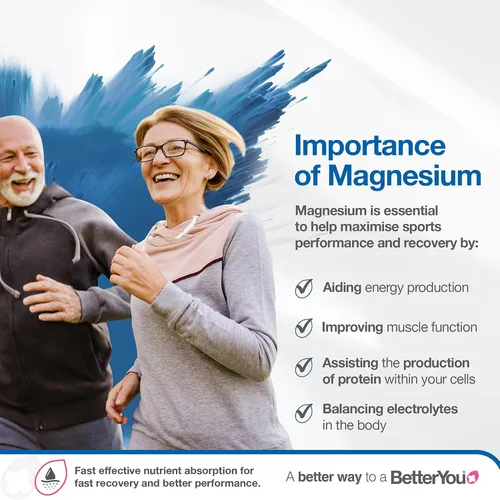Miniatura 2 de BetterYou Spray corporal de magnesio para articulaciones - Spray de alivio muscular - Cloruro de magnesio tópico y glucosamina - mentol refrescante