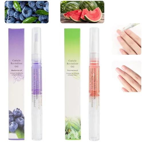 Miniatura 9 de 2 bolígrafos de aceite para cutículas para el cuidado de las uñas, bolígrafo de aceite revitalizador de cutículas con cepillo suave, aceite