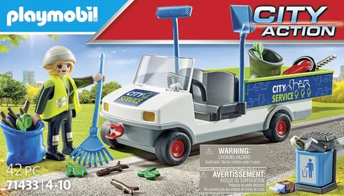 Miniatura 5 de PLAYMOBIL City Action 71433 - Limpieza urbana con vehículo