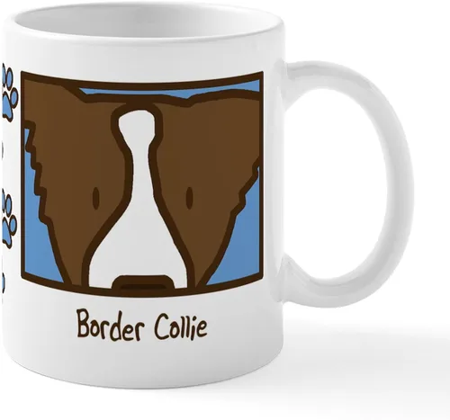 Miniatura 2 de CafePress Anime Brown Border Collie Mug 11 oz (325 ml) Ceramic Coffee Mug