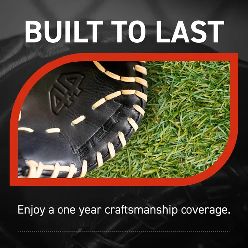 Miniatura 5 de 44 Pro Steer - Guante de béisbol para campo interior, guante de campo, construcción de cuero de primera calidad para adultos y jóvenes, 12 pulgadas