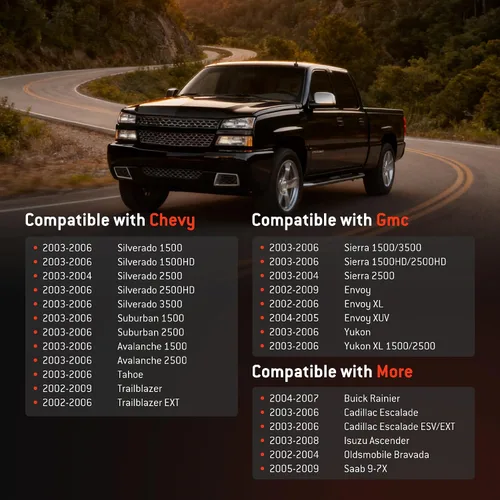 Miniatura 2 de 599-210XD Módulo de Control de Clima Panel de Control de AC Compatible con Vehículos Chevy GMC Buick Cadillac Isuzu Saab 2003-2007 - Silverado