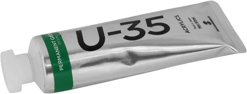 Miniatura 32 de Turner Color U-35 Acrílicos Transparente Marrón Óxido de Hierro, 0.7 fl oz (0.7 fl oz) UA020678 Chromium Oxide Green