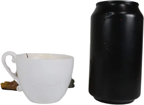 Miniatura 6 de Ebros Gift Amy Brown Fantasy Manzanilla calmante en taza de té con figura de hadas durmiendo escultura festiva coleccionable