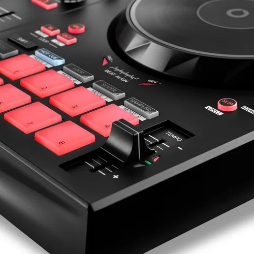 Miniatura 3 de Hercules DJControl Inpulse 300 MK2 - Controlador USB DJ - 2 cubiertas con 16 almohadillas y tarjeta de sonido integrada