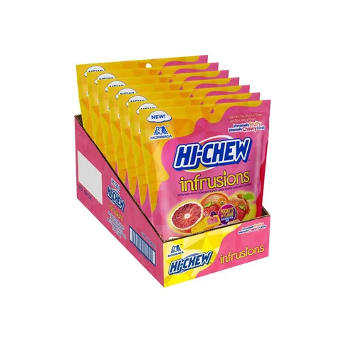 Miniatura 25 de HI-CHEW Mezcla Superfruit, 3.17 oz, 6 piezas, sin gluten, elaborada con sabores de frutas naturales y artificiales