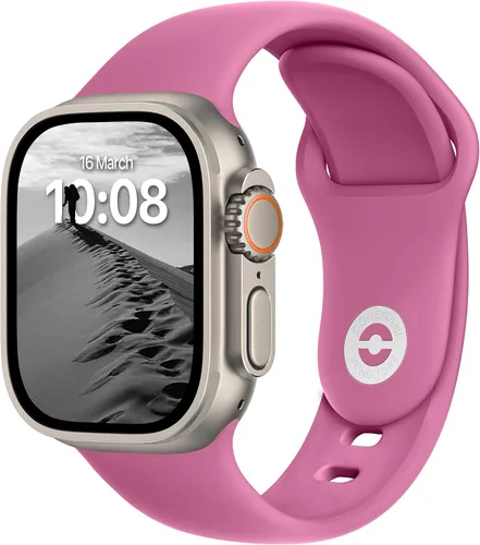Miniatura 39 de ELETTRONEO SB Correa Deportiva para Bandas de Apple Watch Mujeres Ultra 3 2 49mm, Series 11 10 46mm, 9 8 7 45mm 41mm, SE 6 5 4 44mm 40mm, 3 2 1 42mm
