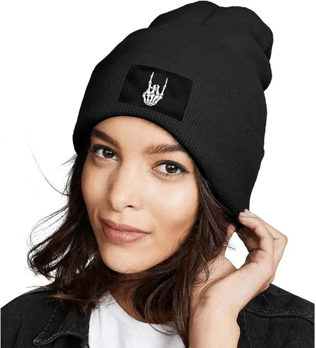 Miniatura 2 de zingyone Gorro de bandera para hombres y mujeres gorro de punto holgado gorro de invierno
