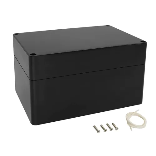 Miniatura 18 de LeMotech Caja de conexiones eléctricas de plástico ABS Caja de proyectos IP65 impermeable Caja de derivación universal para electrónicas Negro 2.48x
