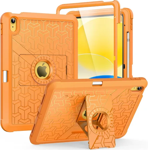 Miniatura 9 de MoKo Funda para iPad (A16) de 11ª/10ª generación 2025/2022, resistente a prueba de golpes, doble capa protectora de cuerpo completo, protector
