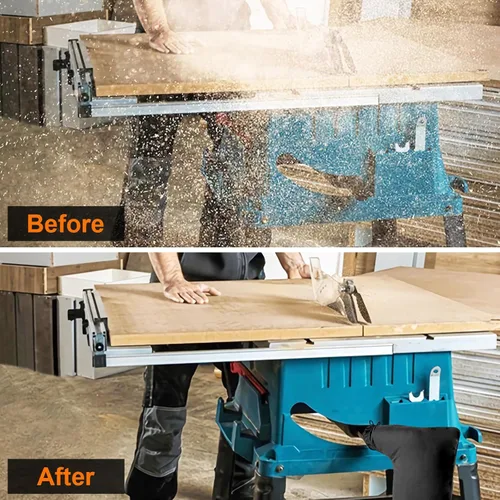 Miniatura 6 de Bolsa colectora de polvo para sierra de mesa compatible con Bosch/Dewalt/Ryobi/Craftsman/RIGID/Metabo/Kobalt/Skilsaw/Delta