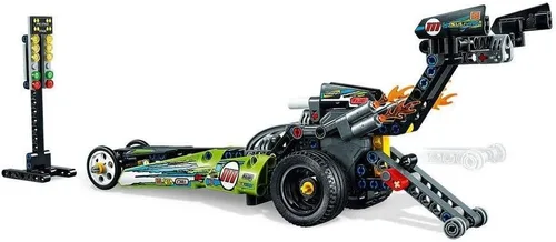 Miniatura 3 de LEGO Technic Dragster 42103 Kit de construcción de juguete de carreras (225 piezas)