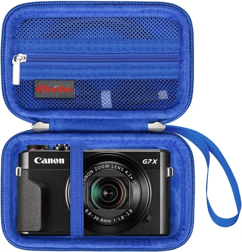 Miniatura 10 de Elonbo Funda de transporte para cámara digital Canon PowerShot G7 X Mark III/G7 X Mark II/G7 X, Canon G7X Mark iii/ii 4K Vlogging Cámara Bolsa