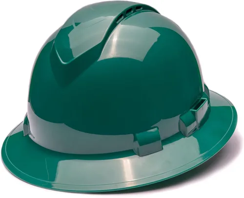 Miniatura 16 de Pyramex Ridgeline - Casco duro de ala completa, ventilado, con suspensión de trinquete de 4 puntos