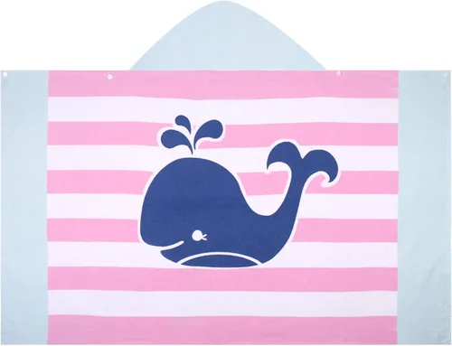 Miniatura 23 de BANGSAUR Toallas de playa para niños con capucha, algodón suave de 50 x 30 pulgadas, niñas y bebés de 3 a 12 años, toalla de baño, piscina