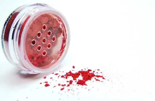 Miniatura 22 de Pure Ziva Adobe Glaze - Pigmento de polvo suelto de sombra de ojos en color bronce cobrizo, color rojo claro, rosa, maceta de polvo mineral con una
