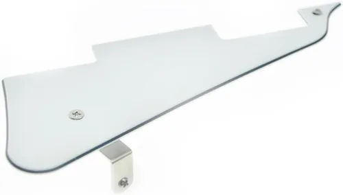 Miniatura 9 de KAISH Golpeador de guitarra Abalone Pearl LP con soporte de acero inoxidable negro y tornillos de montaje de acero para USA Les Paul