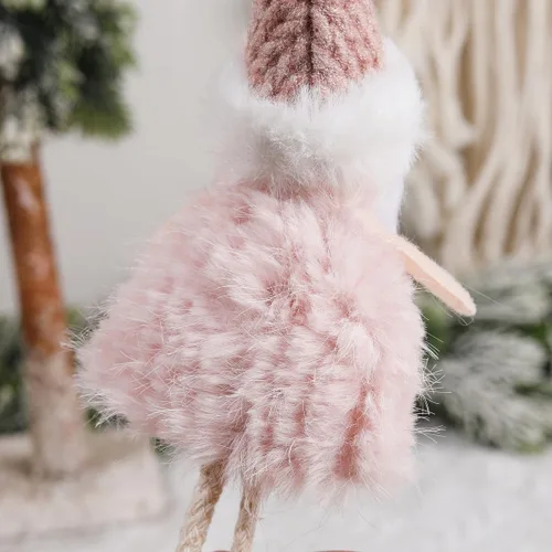 Miniatura 6 de 4 adornos colgantes de ángel de felpa, adorno de muñeca de árbol de Navidad, decoración de muñecas colgantes, colgante de hadas para Navidad, Año