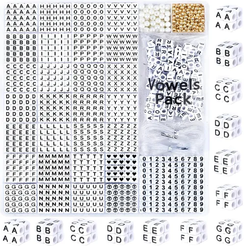 Miniatura 11 de 26 Pcs Chunky Amber Letter Beads, 20mm Jumbo 3D Acrylic Letter Beads, Big Letter Beads for Bracelets, Necklaces, Bagcharms, Shoelaces, Keychains