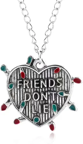 KEGUMINGX Strange Necklace Things Necklace Charms Necklace Jewelry Halloween Cosplay Merchandise for Teen Girls Boys Christmas Birthday Gift