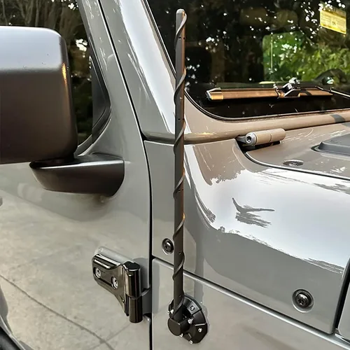 Miniatura 7 de KSaAuto Antena corta de 7 pulgadas compatible con Ford F-150 2009-2026, Ford F250 F350 2017-2026, accesorios de repuesto para camionetas F150 F-250
