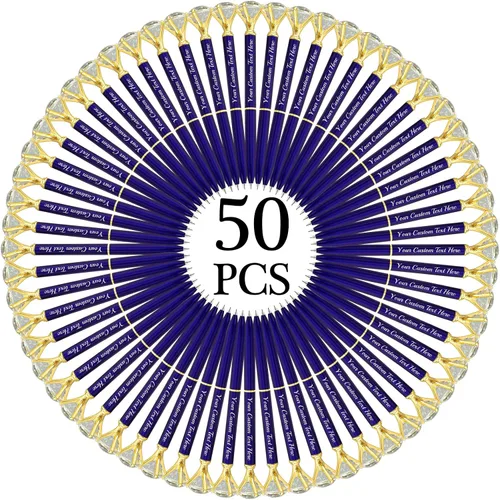 Miniatura 48 de Hasta 100 bolígrafos de diamante personalizados a granel con nombre, bolígrafo de impresión personalizada con logotipo de negocios grabado, mensaje