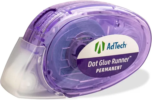 Miniatura 7 de AdTech Dot Glue Runner-Case Pack, PURPLE 12 Pack