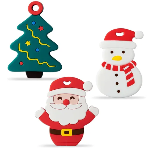 3 piezas de juguetes de dentición de silicona de Navidad para bebés, mordedores calmantes para la primera Navidad, diseño de muñeco de nieve suave