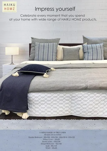 Miniatura 6 de Tamaño de cama doble (9 pies x 9 pies), sábana de cama premium cómoda con 2 fundas de almohada a juego, sábana de cama 100% algodón, estampado