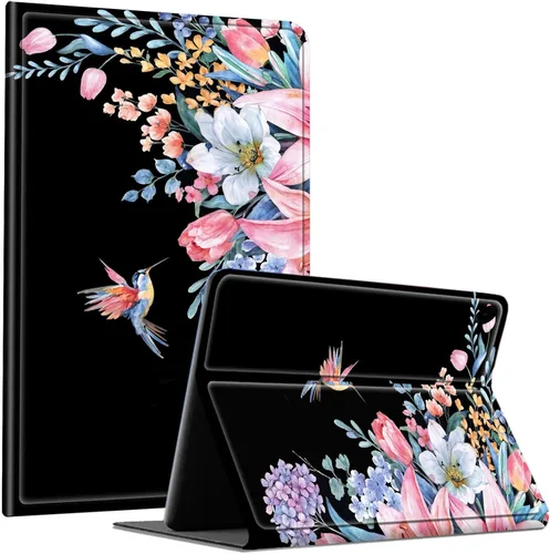 Miniatura 40 de Slim Case for Samsung Galaxy Tab S10 Lite / S10 FE / S9 FE 10.9" & Galaxy Tab S9 11", Multi-Angle Stand PU Leather Smart Folio Cover with Soft TPU