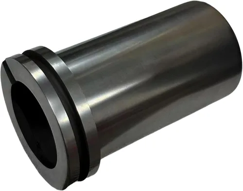 Miniatura 8 de Deruilong Crisol de grafito, crisol de grafito de alta pureza de 2.2 lbs/4.4 lbs, oro fundido, plata, cobre, molde de fundición de horno