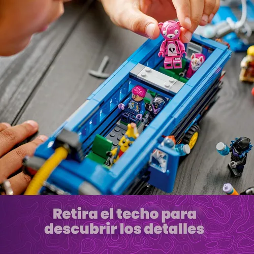Miniatura 4 de LEGO Fortnite - Juguete de construcción de autobús de batalla – Juguete coleccionable de Fortnite para niños y niñas, a partir de 10 años – Juego