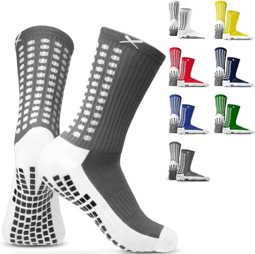 Miniatura 10 de LUX Sports Calcetines de Doble Agarre - Calcetines de Agarre para Fútbol para Hombres y Mujeres. Rendimiento y Comodidad GripArray