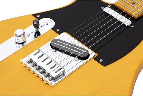 Miniatura 7 de Vola Guitarra Eléctrica Vasti MC LH Butter Scotch Blonde Gloss Hecho a mano en Japón MIJ Gotoh Bridge Gotoh Bloqueo Tuner 6 Cuerdas Moderno C Cuello