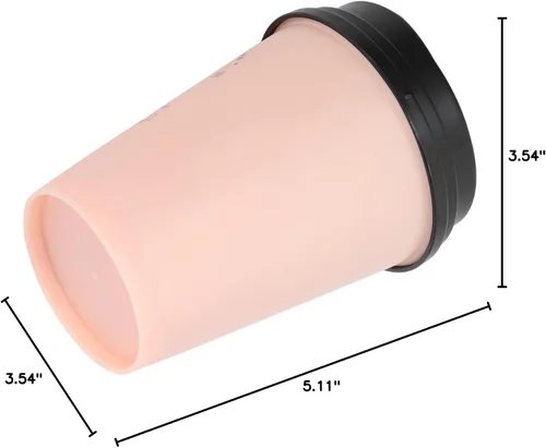 Miniatura 10 de Mini humidificador portátil, 10.1 fl oz, humidificador de automóvil, taza de café, apagado automático de bajo ruido, ligero, ahorro de espacio, Rosa