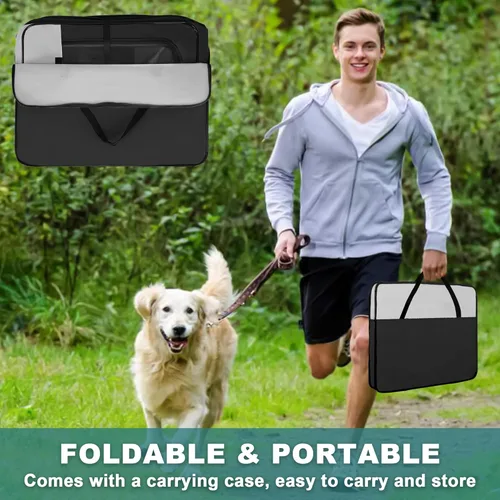 Miniatura 4 de Corralito para perros, corral portátil para mascotas para gatos, cachorros, conejos, pollos, tienda de campaña plegable de gran capacidad