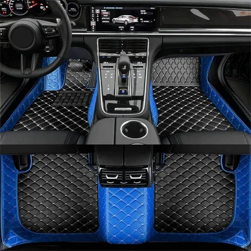Miniatura 10 de Alfombrillas de coche personalizadas para todos los modelos A1A3A4A5A6A7A8Q3Q5Q7Q8S1S3S4S5S6S7S8SQ5 2000-2023 Año Alfombrillas de coche para todo