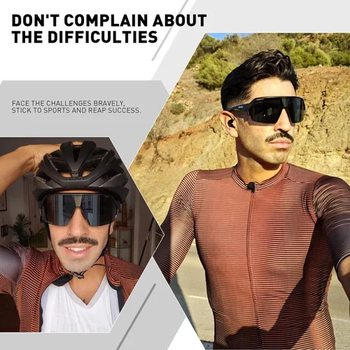 Miniatura 2 de KAPVOE Gafas de sol polarizadas de ciclismo gafas deportivas UV400 protección hombres mujeres gafas de bicicleta