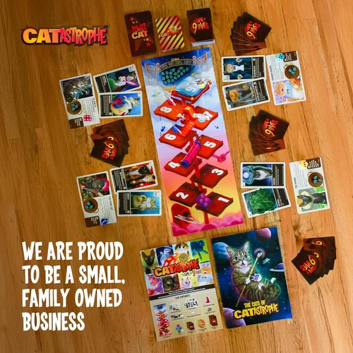 Miniatura 3 de CATastrophe Un Juego de 9 Vidas El Juego de Mesa Perfecto para la Noche Familiar y Amantes de los Gatos A partir de 10 años 2-6 Jugadores