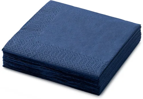 Miniatura 33 de Servilletas desechables rojas de 3 capas, 125 unidades, servilletas de papel para cócteles y fiestas para bodas, cumpleaños, bares y eventos, hechas