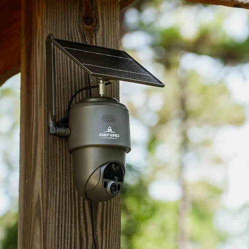 Miniatura 9 de TACTACAM – Cámara de seguridad celular Defend 360, fotos 4K, video 1080p, batería solar + recargable, panorámica/inclinación/zoom de 360°, LTE