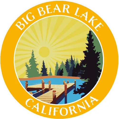 Miniatura 10 de Lake Dock – Big Bear Lake – California 3.5 pulgadas ventana coche camión calcomanía vacaciones aventura tema novedad apliques Negro