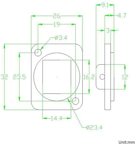 Miniatura 4 de Toronce Serie D - Placa en blanco para montaje en panel (5 piezas)