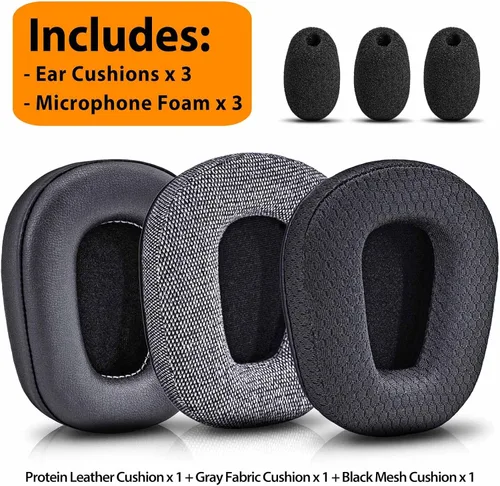 Miniatura 7 de B450-XT B550-XT Kit de almohadillas de repuesto compatibles con auriculares B450-XT B550-XT I B450-XT B550-XT Accesorios