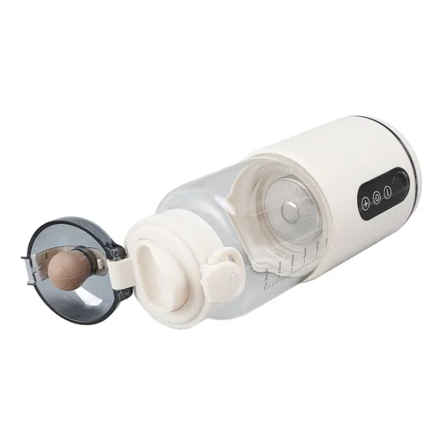Miniatura 3 de SUNGOOYUE Calentador de botellas portátil de grado alimenticio, duradero, 131.0 °F, calentador de leche de gran capacidad para uso diario