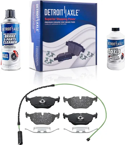 Miniatura 38 de Detroit Axle - Pastillas de Freno Delantero para Nissan Altima Maxima Sentra 350Z Cube Juke Versa INFINITI G20 G35 I30 I35 Suzuki SX4, Pastillas