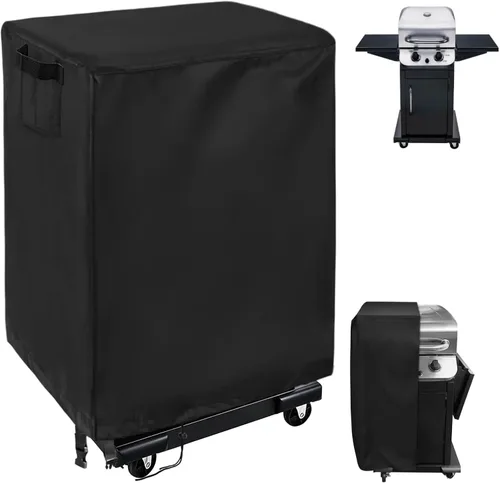 Miniatura 24 de Cubierta de horno de pizza para Ninja, cubierta de parrilla resistente para horno de exterior Ninja OO100 serie Woodfire 8 en 1, cubiertas