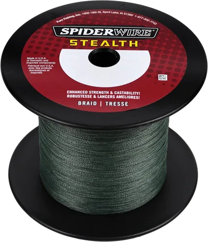 Spiderwire Stealth Braid 3000 Yardas Verde musgo