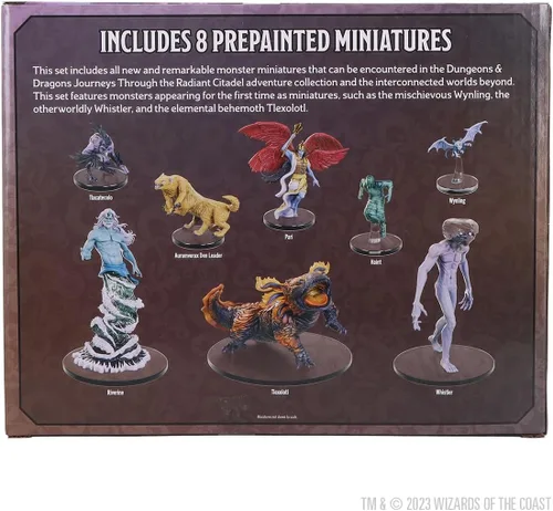 Miniatura 3 de WizKids D&D Icons of the Realms: Journeys Through The Radiant Citadel - Monstruos en caja Calabozos y Dragones Miniaturas